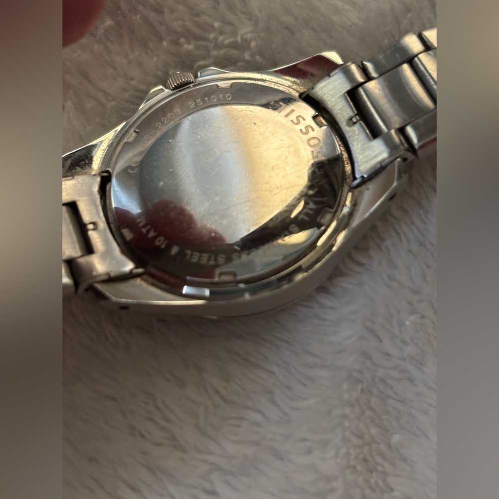 Fossil Riley Multi-Function Stainless Steel Watch - Picture 9 of 9